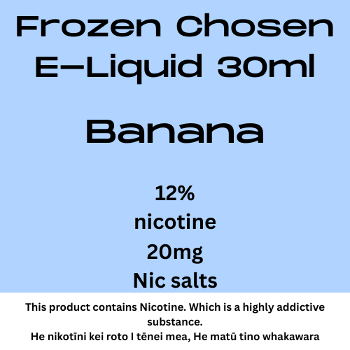 Frozen Chosen Banana 20mg Nic Salt