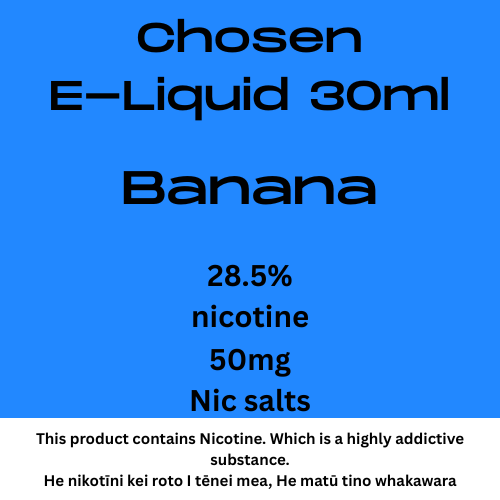 Chosen Salt Banana 50mg