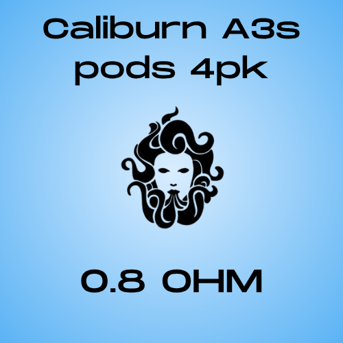 Caliburn A3s Pod 4pc 0.8