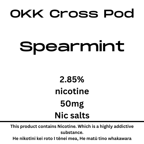 OKK Spearmint 28.5mg Nic Salt Pod 5000 Puff