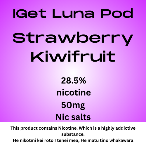Iget Luna Pod Strawberry Kiwifruit 28.5mg Nicotine