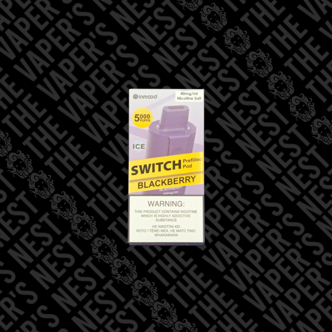 Switch Blackberry 40mg Nic Salt Pod