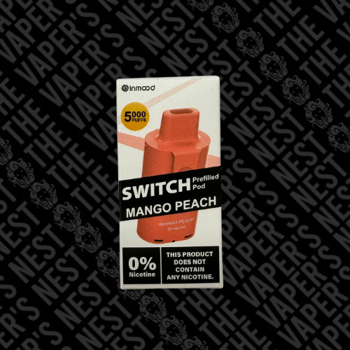 Switch Mango Peach 0mg Nic Salt Pod