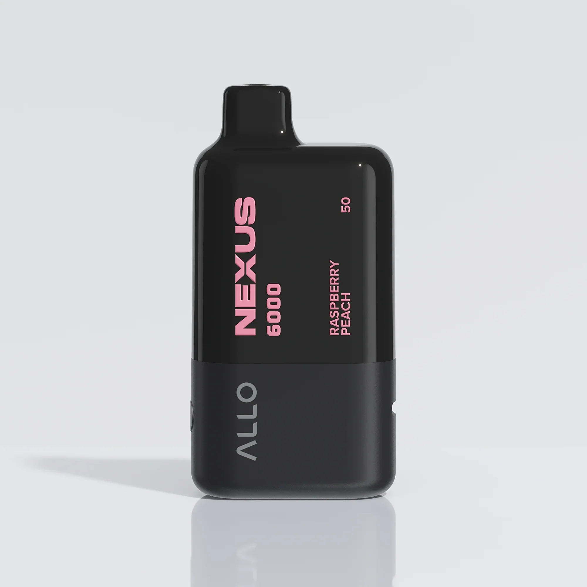 Allo Nexus Raspberry Peach 6000puffs 50mg Nic Salt Kit
