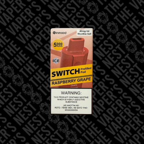 Switch Raspberry Grape 40mg Nic Salt Pod