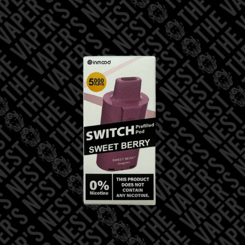 Switch Sweet Berry 0mg Nic Salt Pod