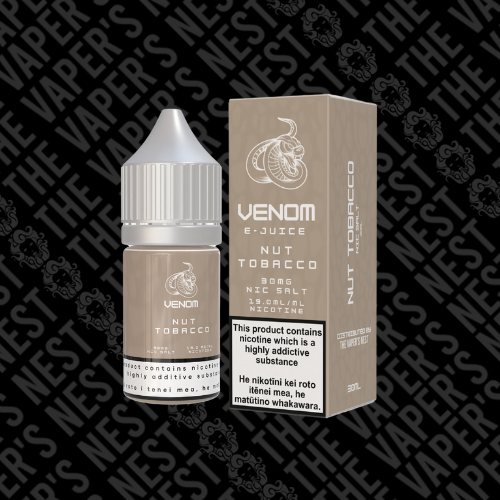 Venom 30mg Nut Tobacco Nic Salt 30ml