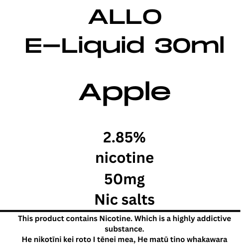 ALLO Fuji Apple Ice 50mg Tote Nic