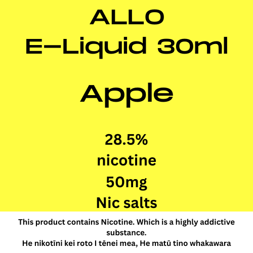 ALLO Fuji Apple Ice 50mg Tote Nic