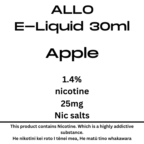 ALLO Fuji Apple Ice 25mg Tote Nic