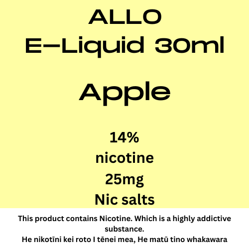 ALLO Fuji Apple Ice 25mg Tote Nic
