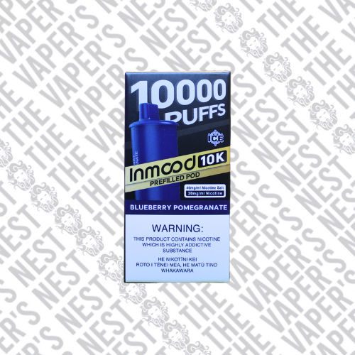 Inmood 10k Blueberry Pomegranate 40mg Nic Salt