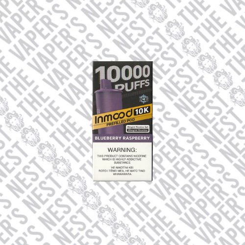 Inmood 10k Blueberry Raspberry 40mg Nic Salt