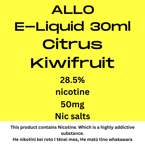 ALLO Citrus Kiwi 50mg Tote Nic