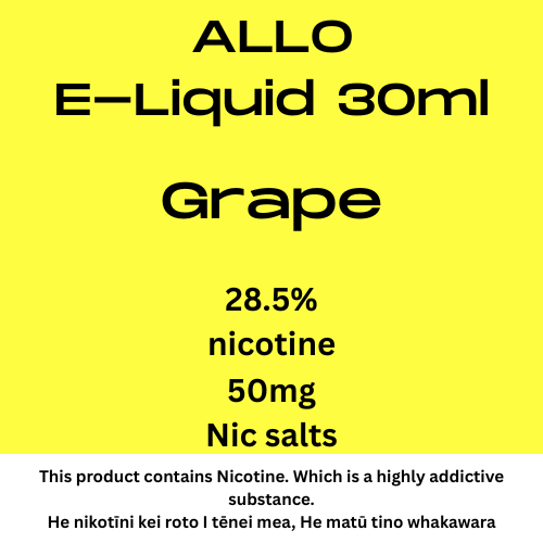 ALLO Grape 50mg Nic Salt 30ml