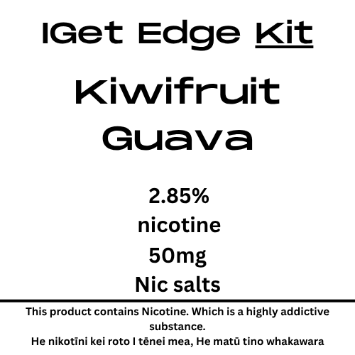 Iget Edge Kit Kiwifruit Guava 28.5mg Nicotine