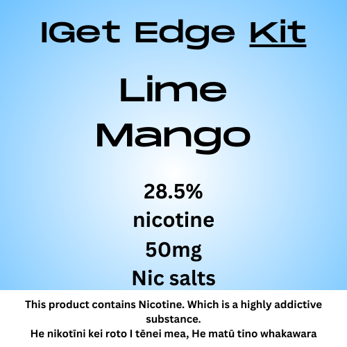 Iget Edge Kit Lime Mango 28.5mg Nicotine