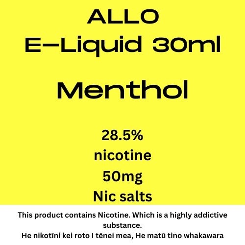 ALLO Menthol 50mg Tote Nic