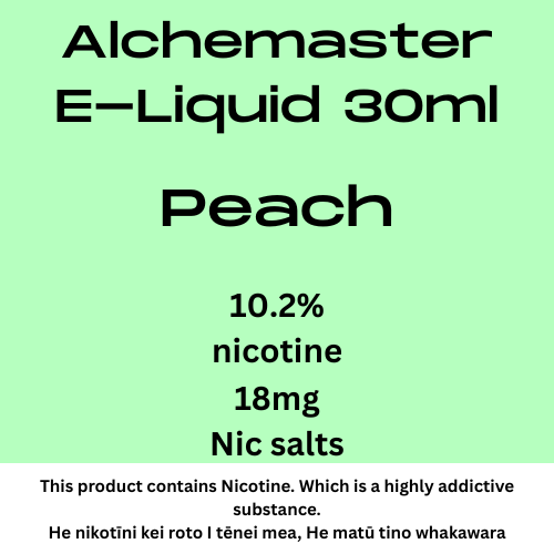 Wai Peach Alchemaster 18mg Tote Nic