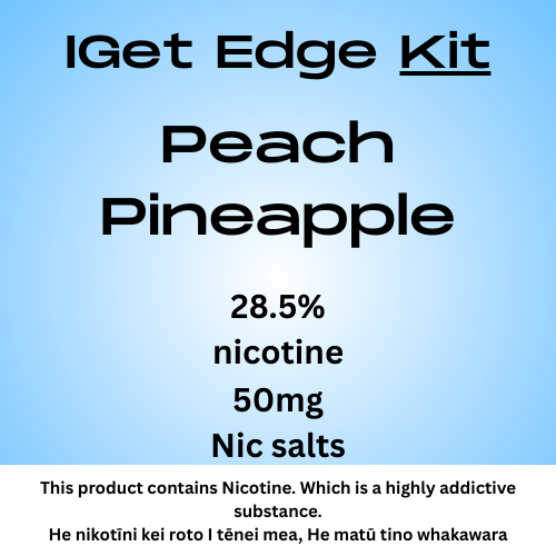 Iget Edge Kit Peach Pineapple 28.5mg Nicotine