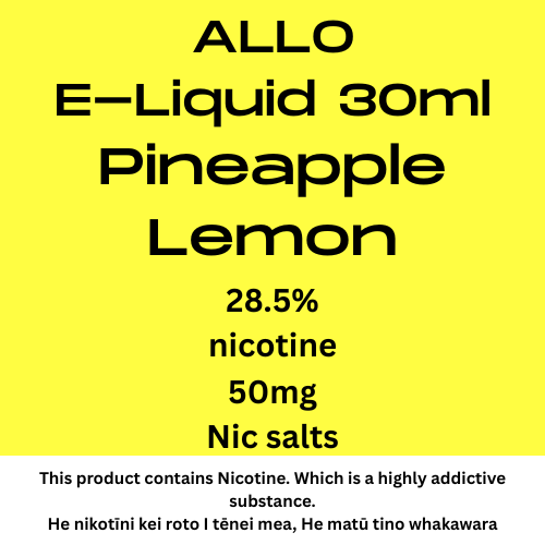 ALLO Pineapple Lemonade 50mg Nic Tote