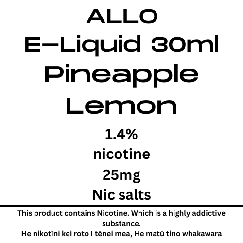 ALLO Pineapple Lemonade 25mg Nic Tote