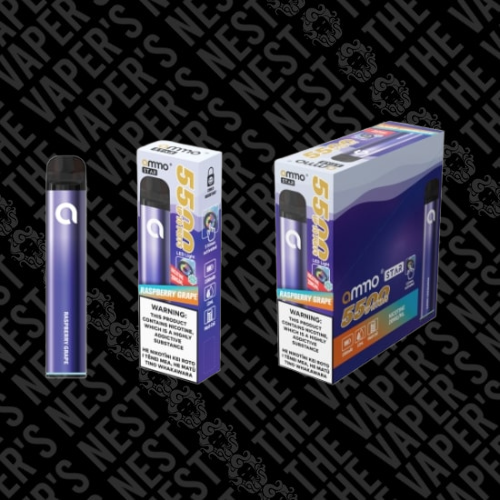 Ammo STAR Raspberry Grape 20mg/ml Nicotine