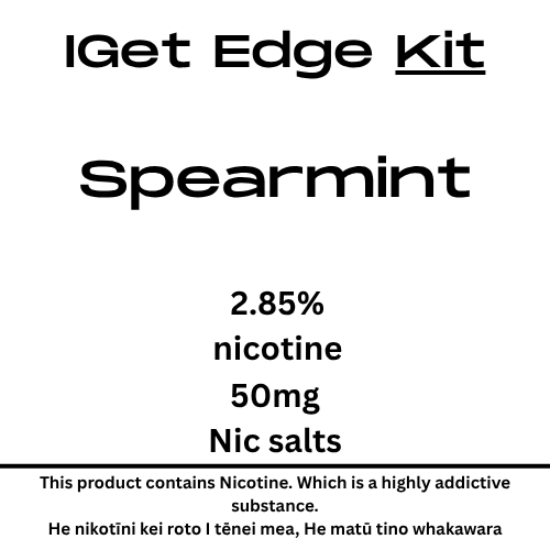 Iget Edge Kit Spearmint 28.5mg Nicotine