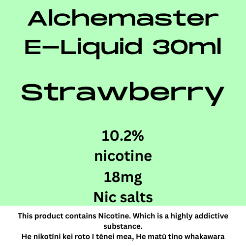 Alchemaster Strawberry Jam 18mg Nic Tote