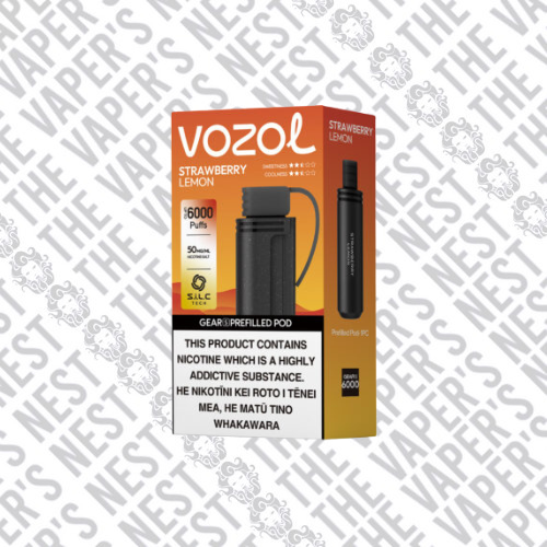 VOZOL Gear S Pod Strawberry Lemon 28.5 Nicotine