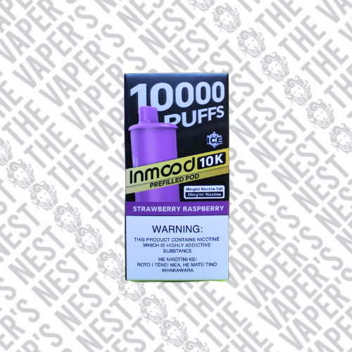 Inmood 10k Strawberry Raspberry 40mg Nic Salt