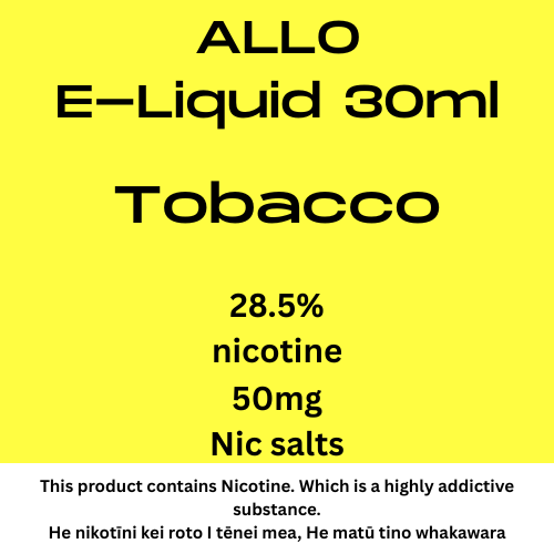 ALLO Tupeka 50mg Tote Nic
