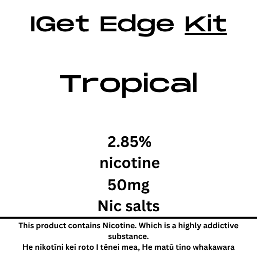Iget Edge Kit Tropical 28.5mg Nicotine