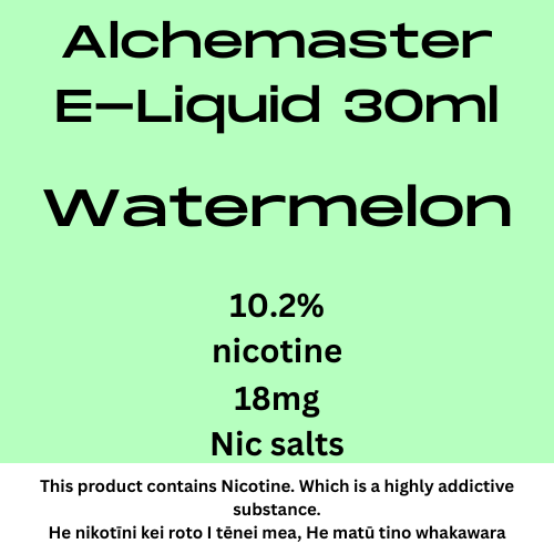Alchemaster Watermelon 30ml 18mg Nic Salt