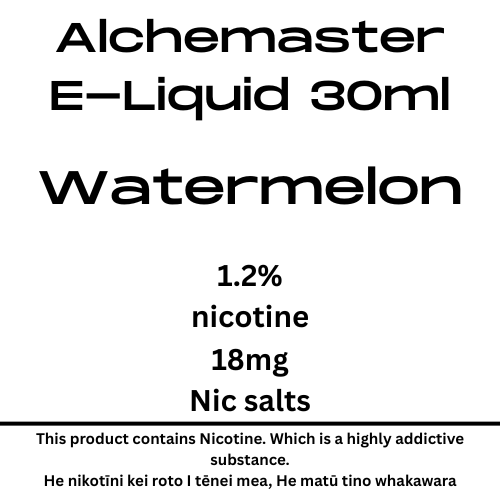 Alchemaster Frost Watermelon 18mg Nic Tote
